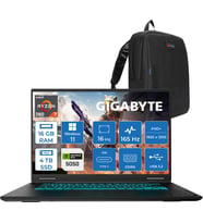 Gigabyte Gaming A16-3TH Amd Ryzen 7 260 16GB Ddr5 4tb SSD RTX5050 Gddr7 8gb Windows 11 Home Mux Switch 16" IPS Wuxga (1920X1200) 165HZ 300NİTS K3TR893SDH05 + Zetta Çanta