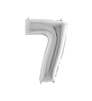 Nedi Balon Folyo 40 Rakam Gümüş 7 10768#2