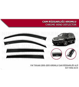 Vw Tiguan Kromlu Cam Rüzgarlığı Niken 2010-2015 arası modeller (Beyaz)