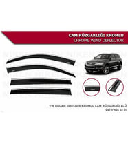 Vw Tiguan Kromlu Cam Rüzgarlığı Niken 2010-2015 arası modeller (Beyaz)