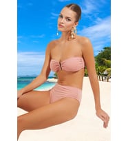 Modern Straplez Bikini Takımı Premium Kalite Klora Dayanıklı Şık Detaylı Plaj Ve Havuz İçin