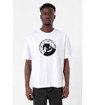Oogie Boogie Beyaz Erkek Oversize Tshirt
