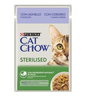 Purina Cat Chow Sterilised Kuzulu Kedi Konserve 85 Gr (Kahverengi)