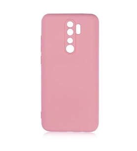 Xiaomi Redmi Note 8 Pro Kılıf Orj Lansman Serisi Pürüzsüz Esnek Kadife İç Kısım (Açık Pembe)