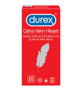 Durex Daha Yakın Hisset Prezervatif 10'lu