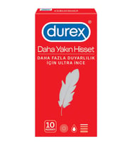 Durex Daha Yakın Hisset Prezervatif 10'lu
