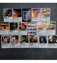 POSTER SET 30 ATTACK ON TİTAN TASARIM DUVAR KAĞIDI (Karışık)