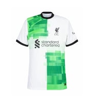 Liverpool Salah Yetişkin Futbol Forması Yeşil 2023/2024 Sezon FUTBOL FORMASI (Beyaz)