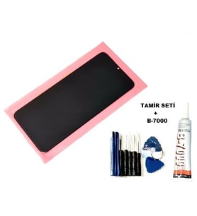 Tkgz Oppo A16 Uyumlu Lcd Ekran Dokunmatik + B-7000 + Tamir Seti