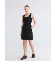 LCWAIKIKI Basic Siyah Beli Lastikli Kadın Şort