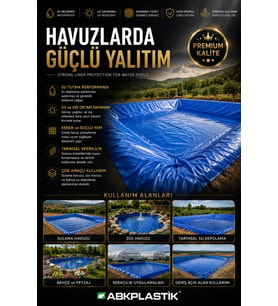 14 x 15 Beyaz Çadır Brandası Su Geçirmez UV Katkılı Dört Mevsim Branda