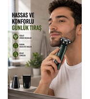 Kablosuz Şarjlı Çok Amaçlı Tıraş Makinesi