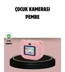 Anında Baskı Özellikli Şipşak Kamera 24MP HD Çift Lensli ve 32GB Hafızalı