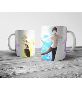 Pixxa Yuri!!! on Ice Kupa Bardak Model 3