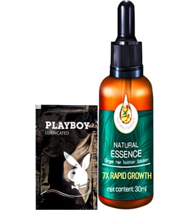 Essence Saç Besleyici Uzatıcı Parlatıcı Bakım Serumu 30 ml 7x Rapid Growth + Yanında Jel
