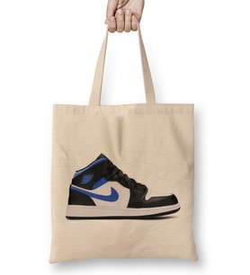Jordan 1 Mid Gs Racer Blue Bez Çanta Uzun Saplı