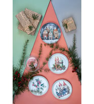 Kütahya Porselen Kütahya Porselen Festive 4 Parça 15 cm Tabak