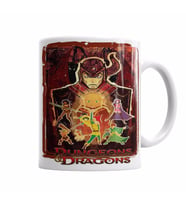 Dungeons Dragons Caverna Do Dragao Kupa Bardak Porselen