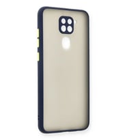 Redmi Note 9 Kılıf Montreal Silikon Kapak - Lacivert