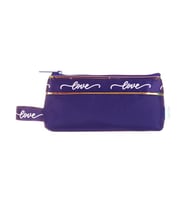 Kaukko Mirror Baggy Kalem Çantası Navy Blue K2666
