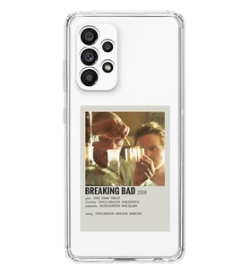 Samsung Galaxy A13 Uyumlu Breaking Bad Tasarımlı Şeffaf Telefon Kılıfı