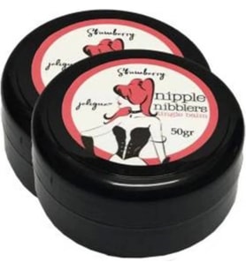 Hintohu Nipple Nibblers Tingle Balm Strawberry Flavored 50ML Çilekli Bakım 2 Adet