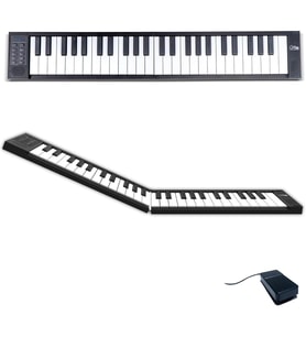 Blackstar Carry-on Folding Piano 49 Touch Tuşlu Taşınabilir & Katlanabilir Klavye (Siyah)