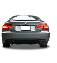 Bmw 3 Serisi E92 Coupe Uyumlu M Performance Arka Difüzör (Plastik)