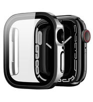 Dux Ducis Hamo Series Apple Watch Ultra 49mm için Hard PC Full Koruma Sert Armor Zırh Kılıf (Siyah)