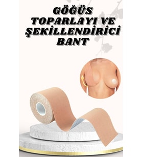 Göğüs Bandı Toparlayıcı ve Şekillendirici Tere ve Suya Dayanıklı Esnek Yapılı Hassas Ciltlere Uygun