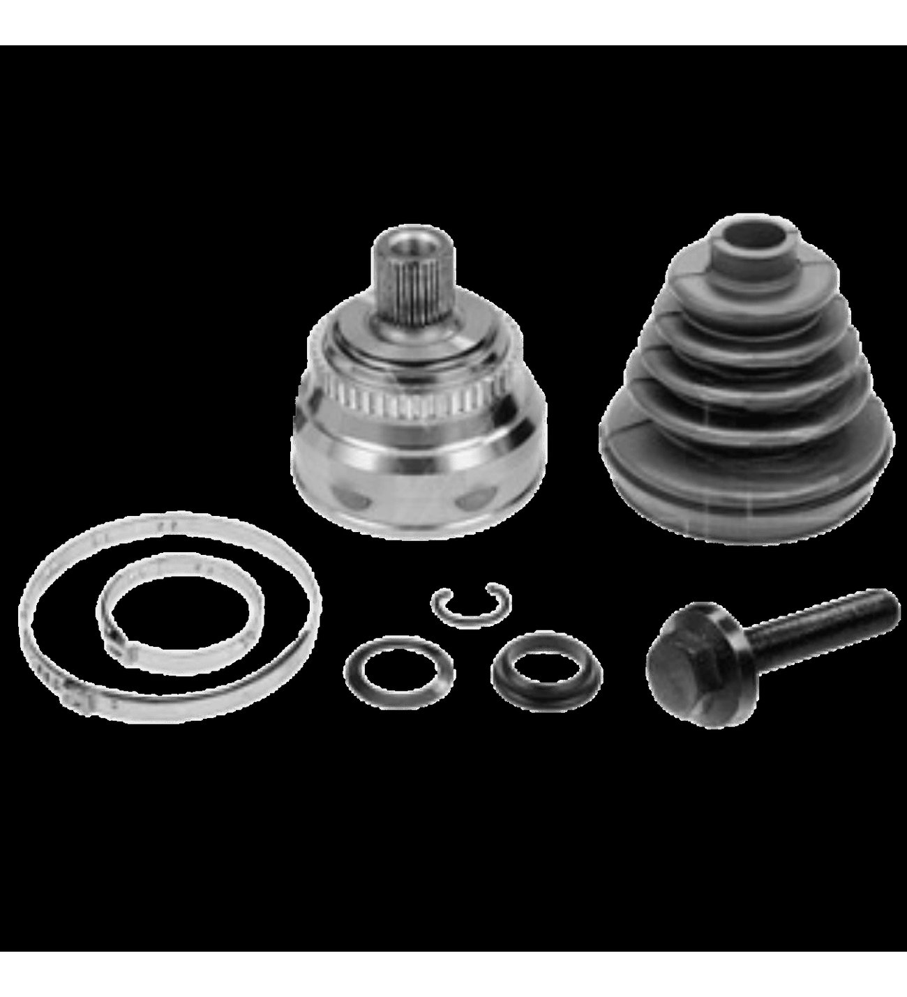 Audi A80 1987- Aks Kafasi Dış 33X30X53 93MM 45T Absli 893498099MX