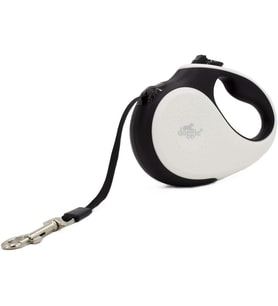Otomatik Köpek Tasması Soft Seri M White
