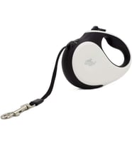 Otomatik Köpek Tasması Soft Seri M White