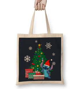 Stitch Christmas Tree Lilo And Stitch Bez Çanta Uzun Saplı