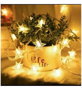Yıldız Şeklinde Led (Karışık)