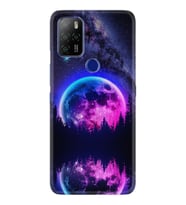 Omix X300 X500 X400 X600 X700 Kılıf Desemli Silikon Star Planet 1652