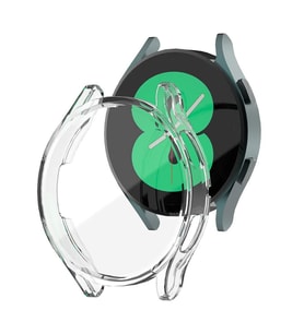 Microsonic Samsung Galaxy Watch 5 Pro 45mm Kılıf Ekranı Tam Kaplayan 360 Full Round Soft Silicone Şeffaf (Renksiz)
