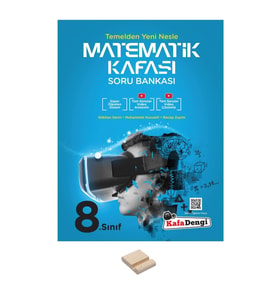 LGS 8.Sınıf Matematik Kafası Soru Bankası ve Telefon Standı