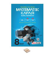 LGS 8.Sınıf Matematik Kafası Soru Bankası ve Telefon Standı