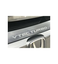 Honda Vtec Turbo Sticker 2 Adet Beyaz