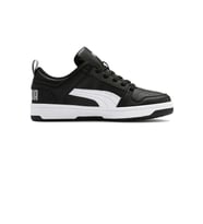 Puma Rebound Layup Lo SL Jr Unisex Sneaker Ayakkabı Siyah Beyaz 36-40 (Siyah - Beyaz)