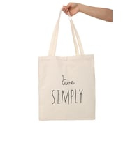 Baghashtag Bez Çanta Live Simply Baskılı