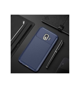 Samsung Galaxy J2 Core Uyumlu Kılıf Zore Negro Silikon Kapak (Lacivert)