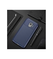 Samsung Galaxy J2 Core Uyumlu Kılıf Zore Negro Silikon Kapak (Lacivert)