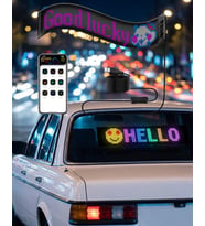 LED Matrix Panel RGB Yazı Yazma Animasyonlu Telefon Kontrollü Akıllı Ekran