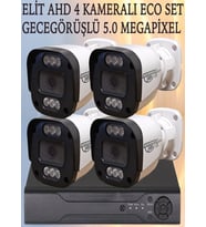 Bestcam 4 Kameralı Ahd Full Set 500 Gb Hdd Gece Renkli Görüş Su Geçirmez