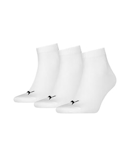 Puma Quarter Plain 3P Çorap (3 Çift) 93858909 Beyaz