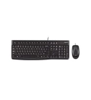 Logitech MK120 USB KABLOLU TAM BOYUTLU TÜRKÇE KLAVYE VE MOUSE SETİ SİYAH 920-002560