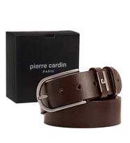 Pierre Cardin Deri Erkek Kemer ( En 4 cm) PC-MDL (Kahverengi)
