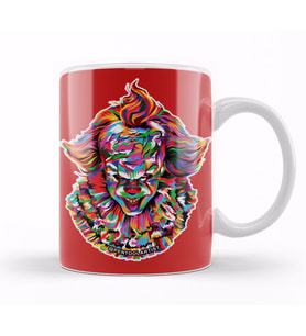 Pennywise The Colorful Version Kupa Bardak Porselen